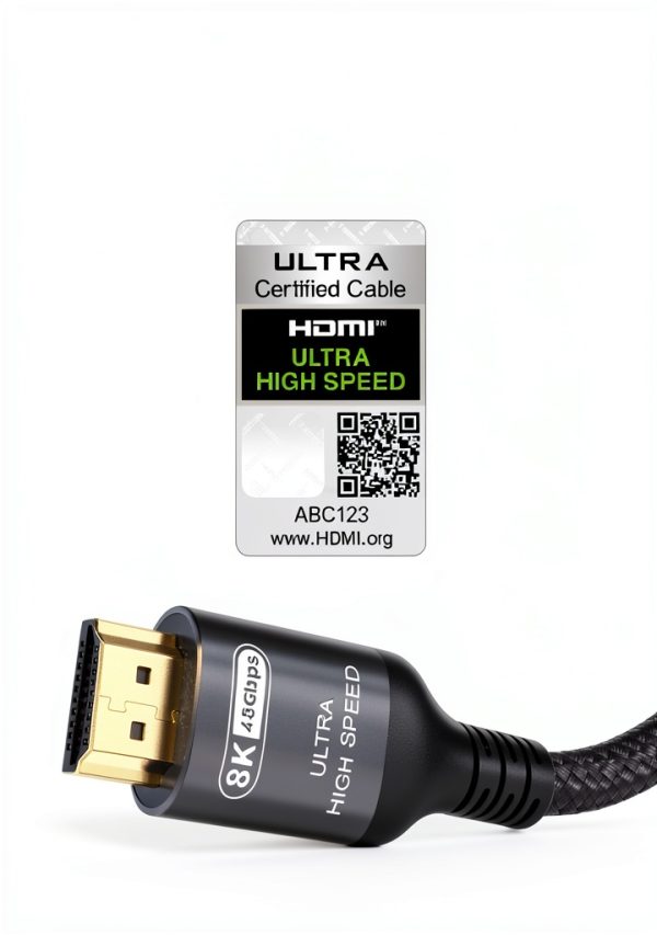 Adauxter Ultra High Speed HDMI Cable 48Gbps Braided-1