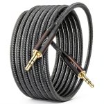 VIOY 3.5mm Male to Male Aux Cable Braided 20FT-0