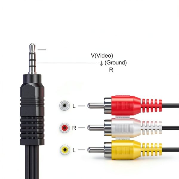 Eanetf RCA Cables for TV DVD Player-3