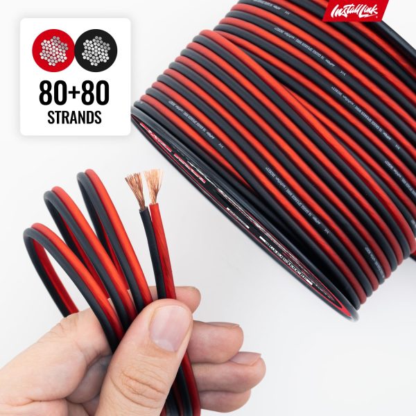 Install Link Speaker Wire 16 Gauge Copper Clad Aluminum-7