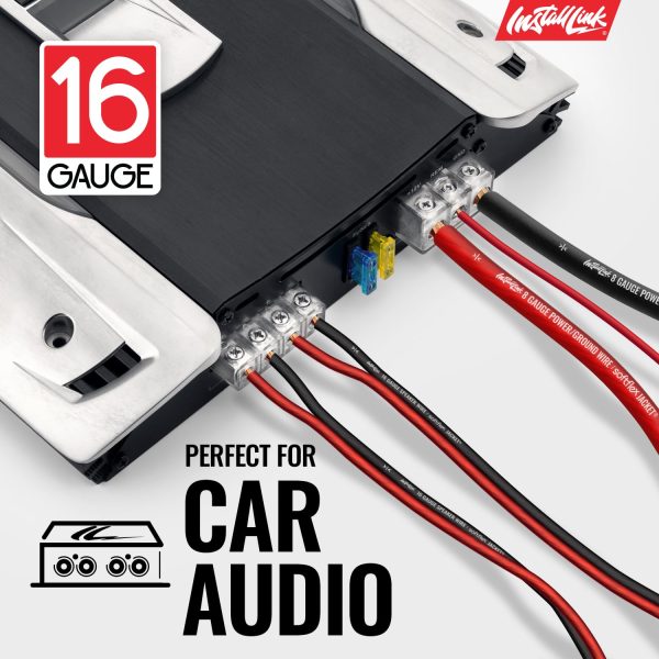 Install Link Speaker Wire 16 Gauge Copper Clad Aluminum-3