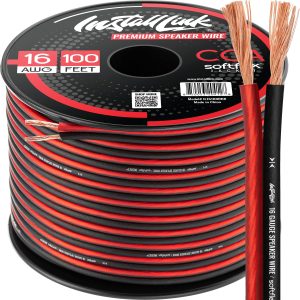Install Link Speaker Wire 16 Gauge Copper Clad Aluminum-0
