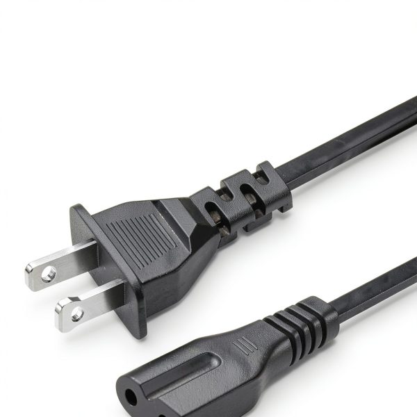 LORDTRONICS Polarized Power Cords 3FT Black-4
