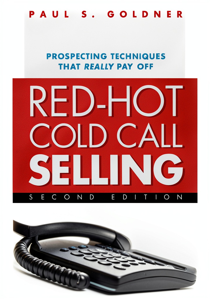 AMACOM telemarketing book cover on a digital device