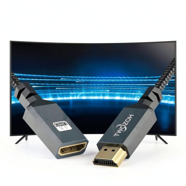 Twozoh HDMI Cables 4K UHD 60Hz High Speed-4