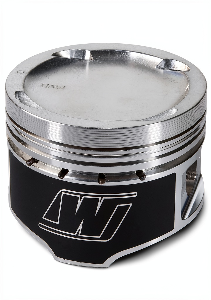Wiseco single pistons installed in a performance engine