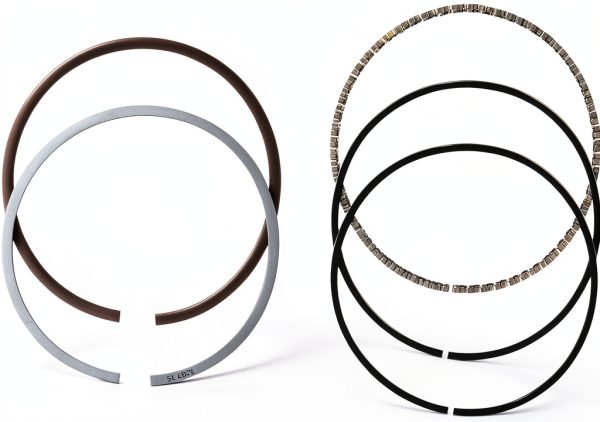 Manley Piston Ring 46855-4 Engine Replacement Painted Finish-0