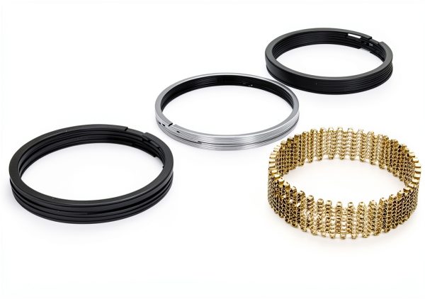 Hastings Premium Piston Rings C5532040 4.040" Bore 8-Cylinder Kit-0