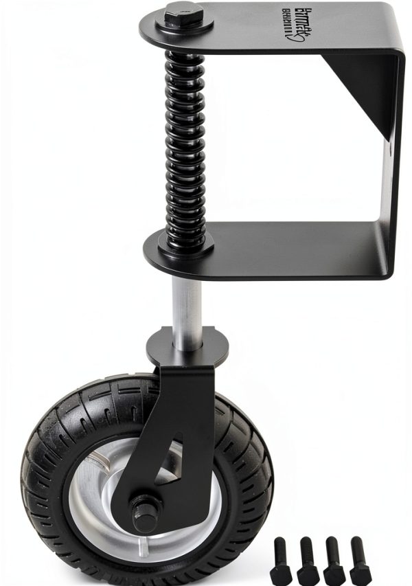 Barrette Outdoor Living Heavy Duty Gate Wheel Powder Coated Steel-0