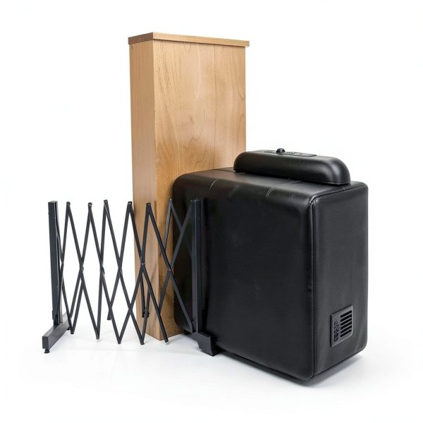 Industrial Expandable Barricade 23FT Black by POSTYBAY Folding Gate-8