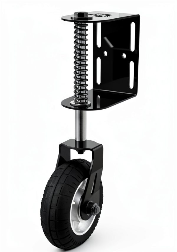 Barrette Outdoor Living Heavy Duty Gate Wheel Powder Coated Steel-1