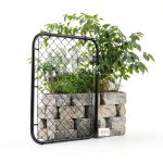 Black Coated Chain Link Walking Fence Gate 48" x 32" by MTB Supply-0