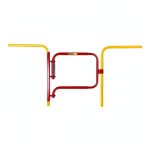 Little Giant Red Adjustable Spring Safety Gate SGS-R 24x24 Deck Gate-0