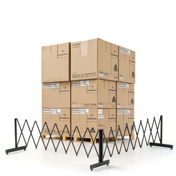 JTZFD 16 FT Black Expandable Metal Barricade Traffic Fence-8