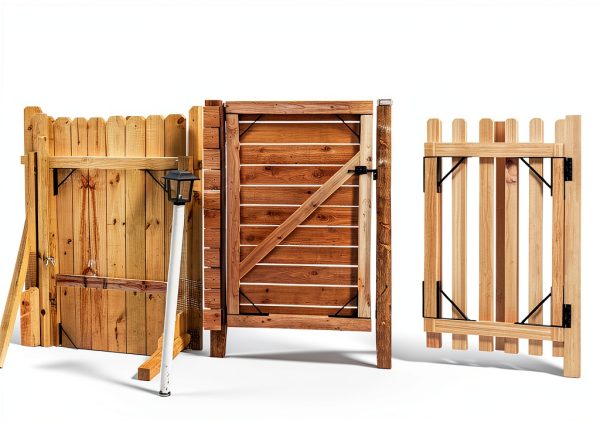 Gate Corner Brace Bracket, Heavy Duty Fence Gate Frame Kit, Adjustable Anti-Sag Kit for Wooden Fence, Deck gate, Driveway, Shed Doors, Corral Gates,-7