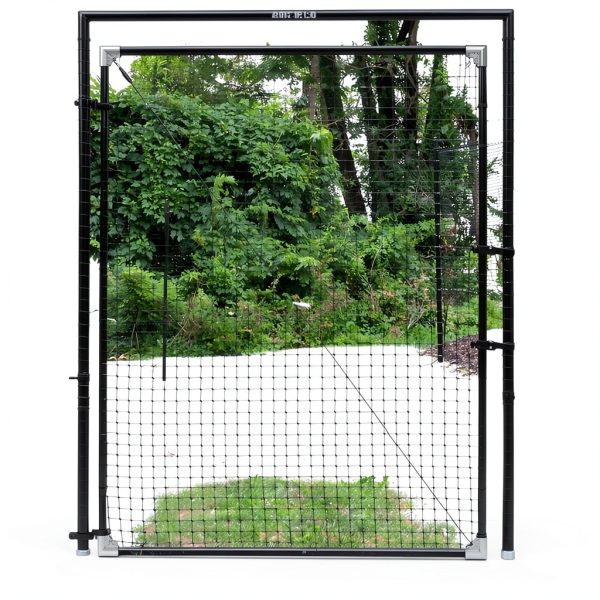 Aluminum Chain Link Fence Gate Corner 4 Pack 90° Angle lygchii Install-3